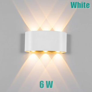 LED WALL LAMP 6W WHITE COLD LIGHT