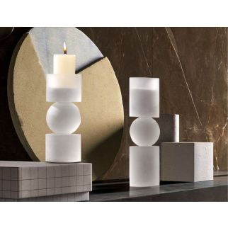 Modern Crystal Candle Holder.