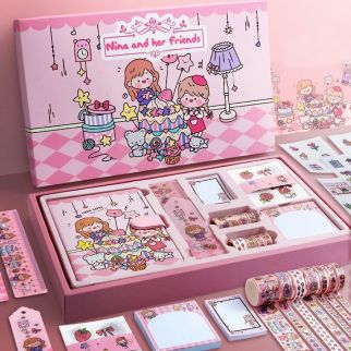 دفتر ملصقات مدرسية