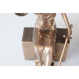 European Goddesses of Justice" Resin Sculpture