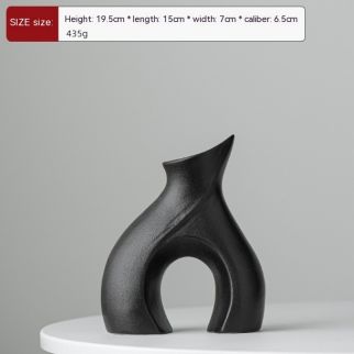 A ceramic vessel reflects creativity in handmade crafts.