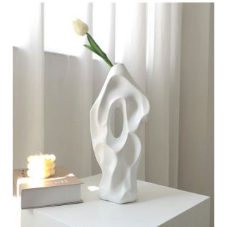 مزهرية النحت التجريدية الحديثة