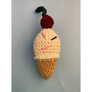 كورشيه آيسكريم بخيوط القطيفة