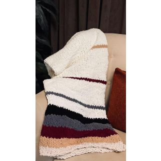 بطانيه شتوية بخيوط القطيفة بشكل مميز