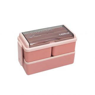 Double-Layer Insulated Lunch Box: Ideal for Keeping Your Meals Fresh and Warm/Cold Type 2