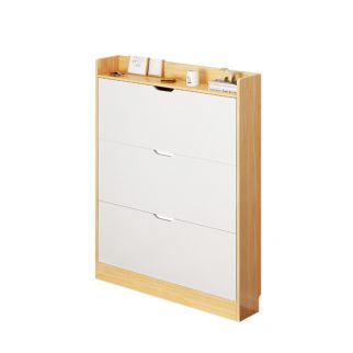 Contemporary Tipper Shoe Cabinet: Sleek and Spacious Design with Dimensions 100*17*120cm, Ideal for Organizing Footwear in Style