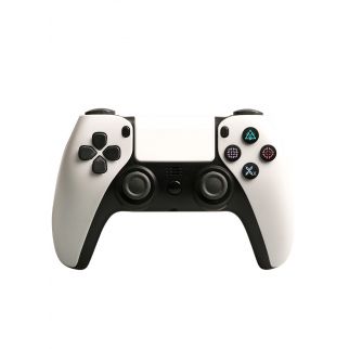 Advanced Wireless Gaming Controller: PS4/PC/Mobile Compatible, LED Light Bar, Gyroscope, Vibration Motors, Bluetooth, 3.5mm Jack, Ergonomic Design