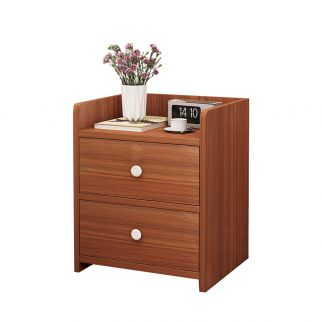 Sharpdo Nightstands: Home Bedside Storage Cabinet with Two Drawers, Offering Convenient Organization and Style