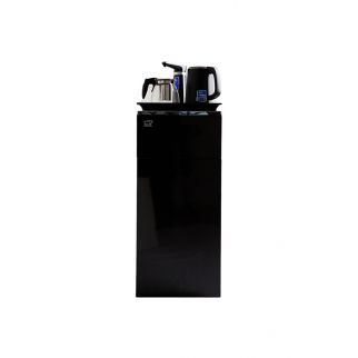 The YR-1C Black is a new design household upright hot/cold water dispenser tea bar machine, including a 900ml tea pot and an 800ml electric kettle, with 1350W power