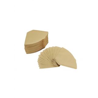 V60 Beige Coffee Paper Filter Set: Includes 100 Sector Filters for Quality Brewing Experience