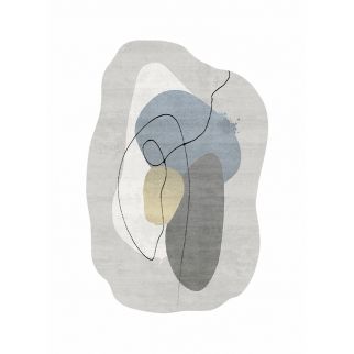 Unique Alien-themed Carpet for Living Room and Bedroom Décor, Adding a Touch of Extraterrestrial Color C