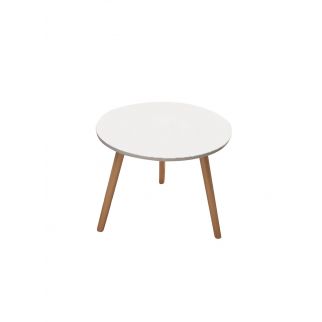 Simple Nordic Small Round Table Small Family Round Table Household Balcony Coffee Table