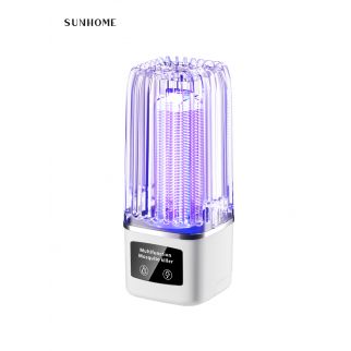 Mini USB charging UV electric mosquito killer lamp, model BK-MD08, featuring 360° mosquito and pest trapping and killing capabilities
