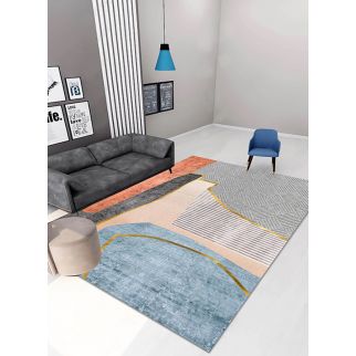 Modern Soft Interior Rug: Machine Washable, Non-Slip, Perfect for Bedroom or Living Room, Size 120*180cm Style-6
