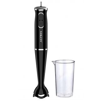 Black SK-1724 electric handheld blender with 2 speeds and 200W power for versatile blending tasks.