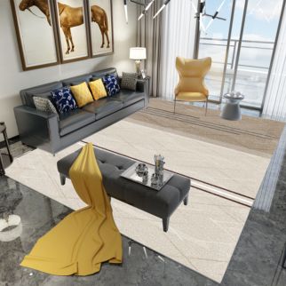 Modern Minimalist Bedroom Living Room Carpet Style 48