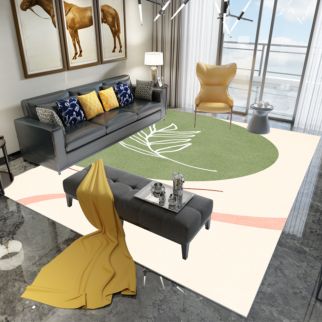Modern Minimalist Bedroom Living Room Carpet Style 42