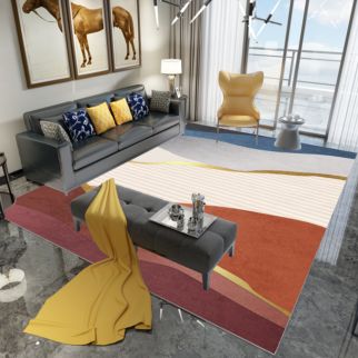 Modern Minimalist Bedroom Living Room Carpet Style 16