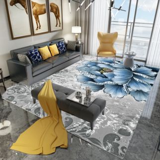 Modern Minimalist Bedroom Living Room Carpet Style 25