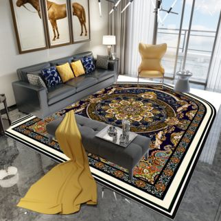 Modern Minimalist Bedroom Living Room Carpet Style 37