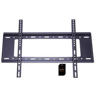 Black TV wall mount stand designed for TVs ranging from 26 to 65 inches in size