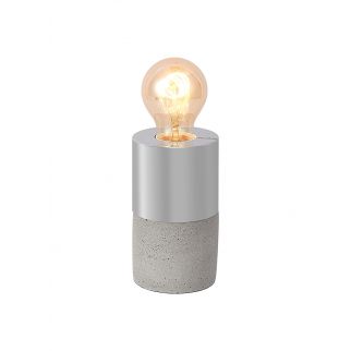 Model B: Nordic Minimalist Creative Bedside Lamp with Golden Concrete Column, Perfect for Living Room, Bedroom, or Study