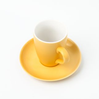 320ml Ceramic Cup And Saucer - Perfect for Savoring Your Favorite Hot Beverage Color C