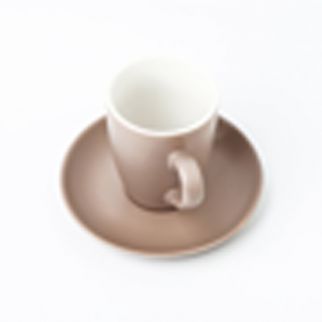 320ml Ceramic Cup And Saucer - Perfect for Savoring Your Favorite Hot Beverage Color E