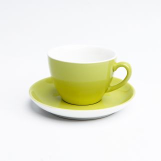 300CC Ceramic Coffee Cup And Saucer - Enjoy Your Favorite Brew in Style Color E