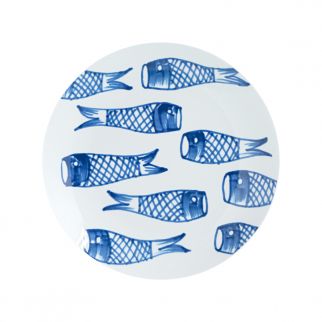 8-inch Ceramic Hand-painted Round Plate: Add Artistry to Your Dining Experience with This Beautifully Hand-painted Ceramic Plate Pattern 4