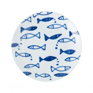 8-inch Ceramic Hand-painted Round Plate: Add Artistry to Your Dining Experience with This Beautifully Hand-painted Ceramic Plate Pattern 2