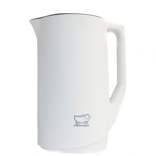 White DB-03 electric wall-breaking cooking soymilk machine, functioning as a juicer, food mixer, grinder, and blender, with a 400ml capacity and 400W power