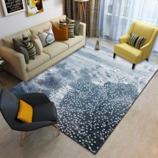 Get cozy with these soft, large modern area rugs. Perfect for the living room, bedroom, or nursery. Size: 150*200CM