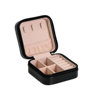 Compact and portable, this jewelry box is perfect for travel and storage of your precious accessories Model C