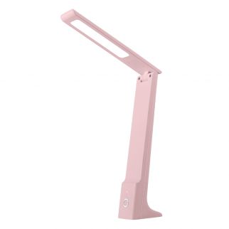 SUNHOME Rechargeable LED Desk Lamp in Pink: Convenient Lighting Solution for Your Workspace