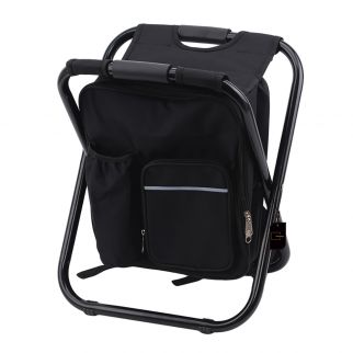 Portable Outdoor Backpack Stool: Combining Leisure and Functionality with Built-in Ice Pack Chair Style 1