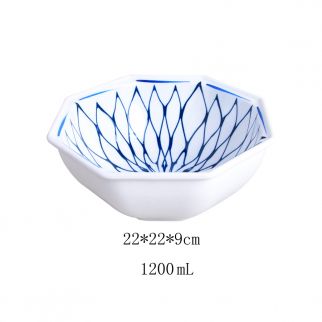 Lotus Star Bowl, 8 Inches, elegantly designed for serving soups, salads, or desserts with a touch of sophistication.