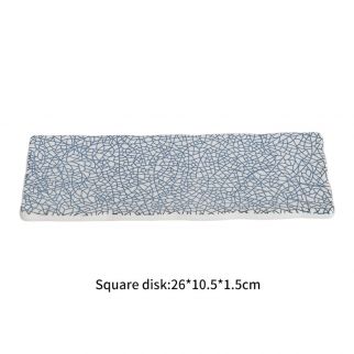 Sushi Plate, 10 Inches: Perfect for Serving Your Favorite Sushi Rolls and Appetizers Style 3
