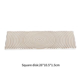 Sushi Plate, 10 Inches: Perfect for Serving Your Favorite Sushi Rolls and Appetizers Style 1