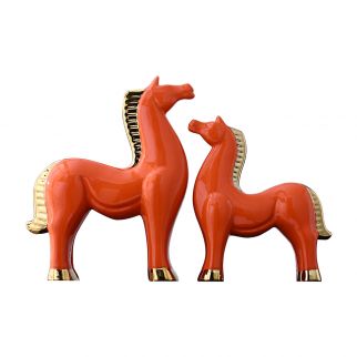 Creative Ceramic Ornaments Crafts: Perfect for Living Room Home Decoration, Sold in Sets of Two Pieces Style 1