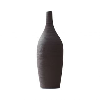 Creative Modern Simple Ceramic Wire Drawing Flower Vase: Stylish Living Room Decoration for Flower Arrangements Style B