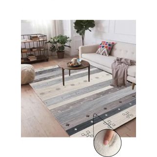 Style 2: Rectangular Soft Touch Plush Carpet: New Material, Ideal for Living Room or Bedroom, Size 140*200cm."