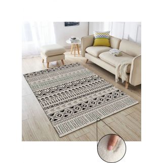 Style 3: Rectangular Soft Touch Plush Carpet: New Material, Ideal for Living Room or Bedroom, Size 140*200cm."