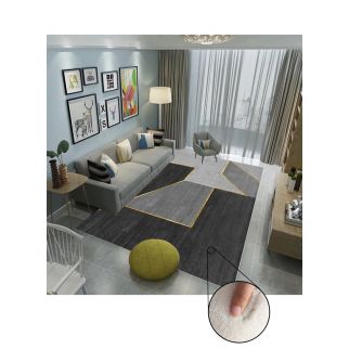 Multicolored Rectangular Soft Touch Carpet, Dimensions 160*230cm, Adding Comfort and Style to Your Space: Style 6