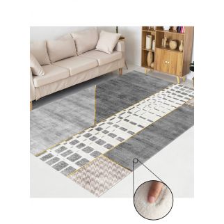 Multicolored Rectangular Soft Touch Carpet, Dimensions 160*230cm, Adding Comfort and Style to Your Space: Style 17