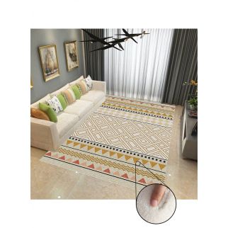 Multicolored Rectangular Soft Touch Carpet, Dimensions 160*230cm, Adding Comfort and Style to Your Space: Style 5