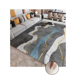 Multicolored Rectangular Soft Touch Carpet, Dimensions 160*230cm, Adding Comfort and Style to Your Space: Style 15