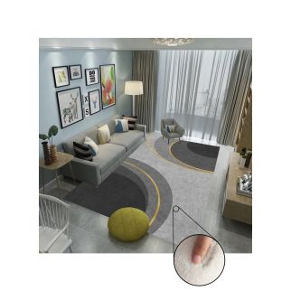 Multicolored Rectangular Soft Touch Carpet, Dimensions 160*230cm, Adding Comfort and Style to Your Space: Style 24