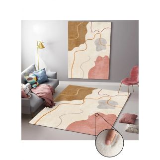 Multicolored Rectangular Soft Touch Carpet, Dimensions 160*230cm, Adding Comfort and Style to Your Space: Style 20