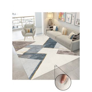Multicolored Rectangular Soft Touch Carpet, Dimensions 200*300cm, Adding Comfort and Style to Your Space: Style 9
